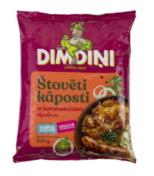 Troškinti kopūstai su karamelizuotais svogūnais, 500g