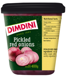 Inlagd rödlök, 400g