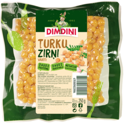 Boiled chickpeas, 250g