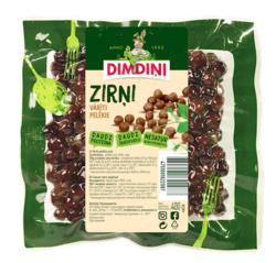 Vārīti pelēkie zirņi, 400g