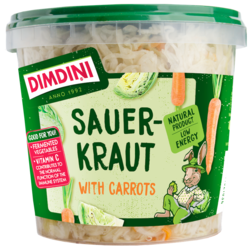 Sauerkraut with carrots 650g