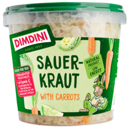 Sauerkraut with carrots 900g