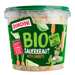 BIO rauginti kopūstai su morkomis 900g