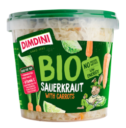 Bio sauerkraut with carrots 650 g