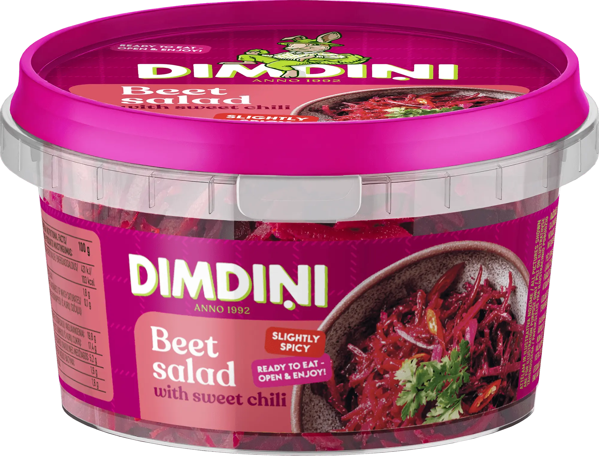 Beet salad with sweet chili, 380g