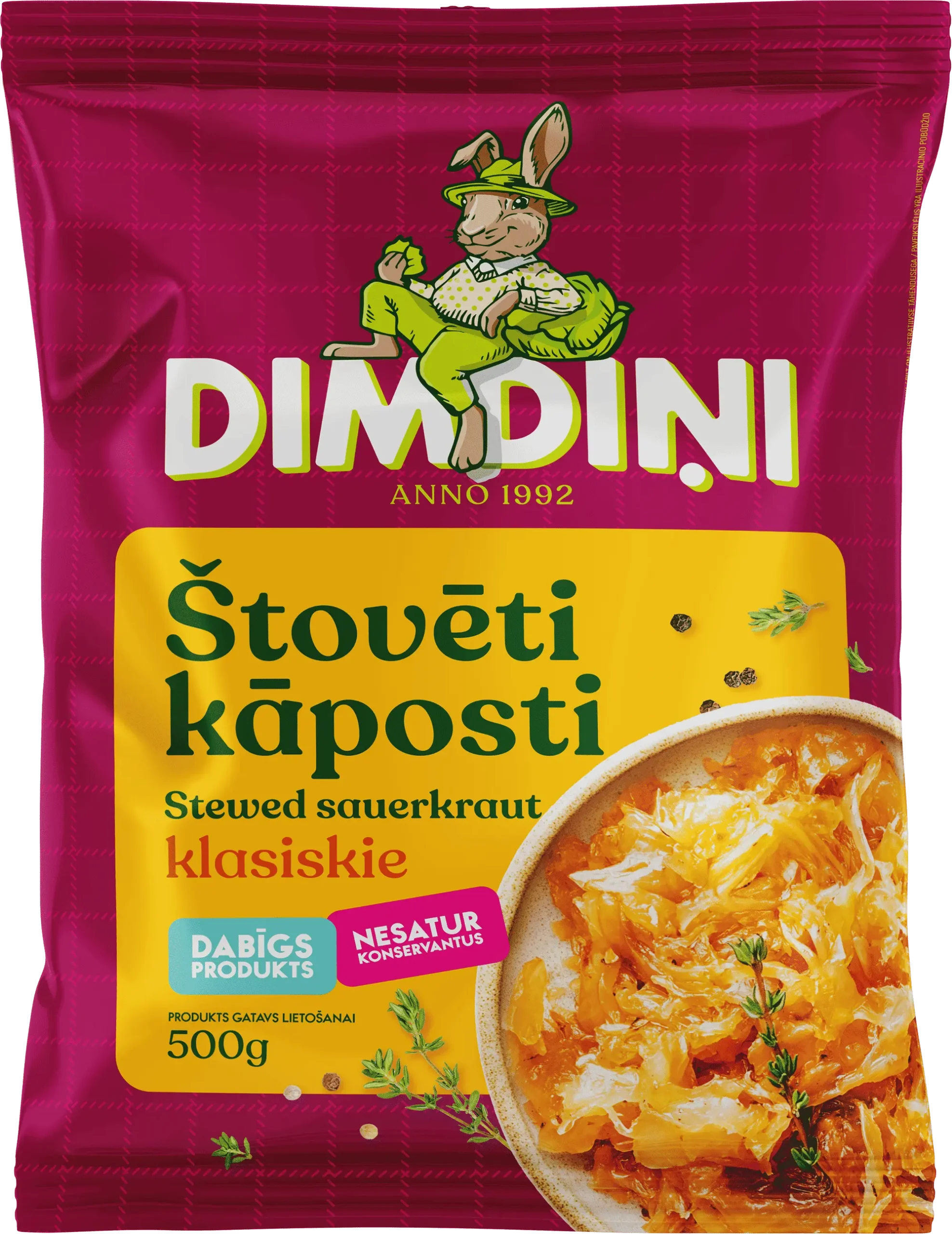 Braised sauerkraut, 500g