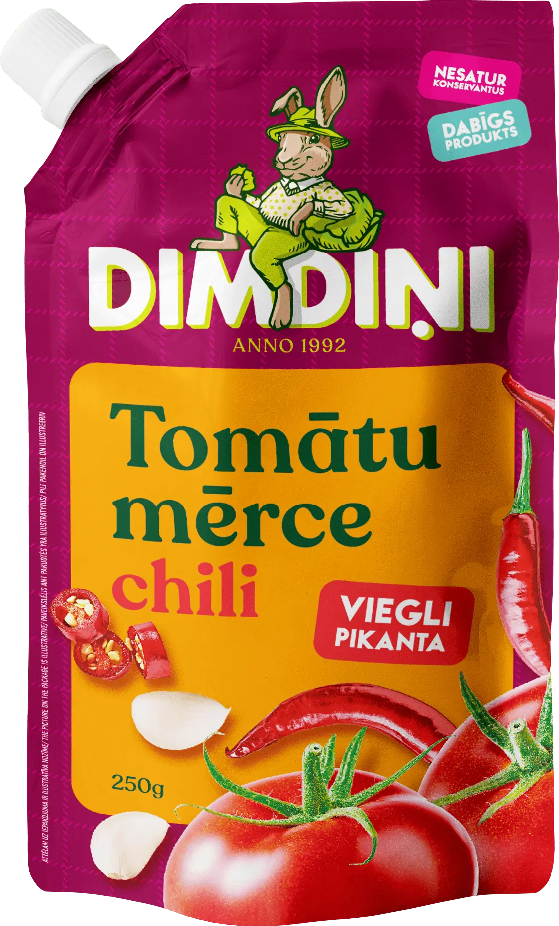Tomato sauce, chili, 250g