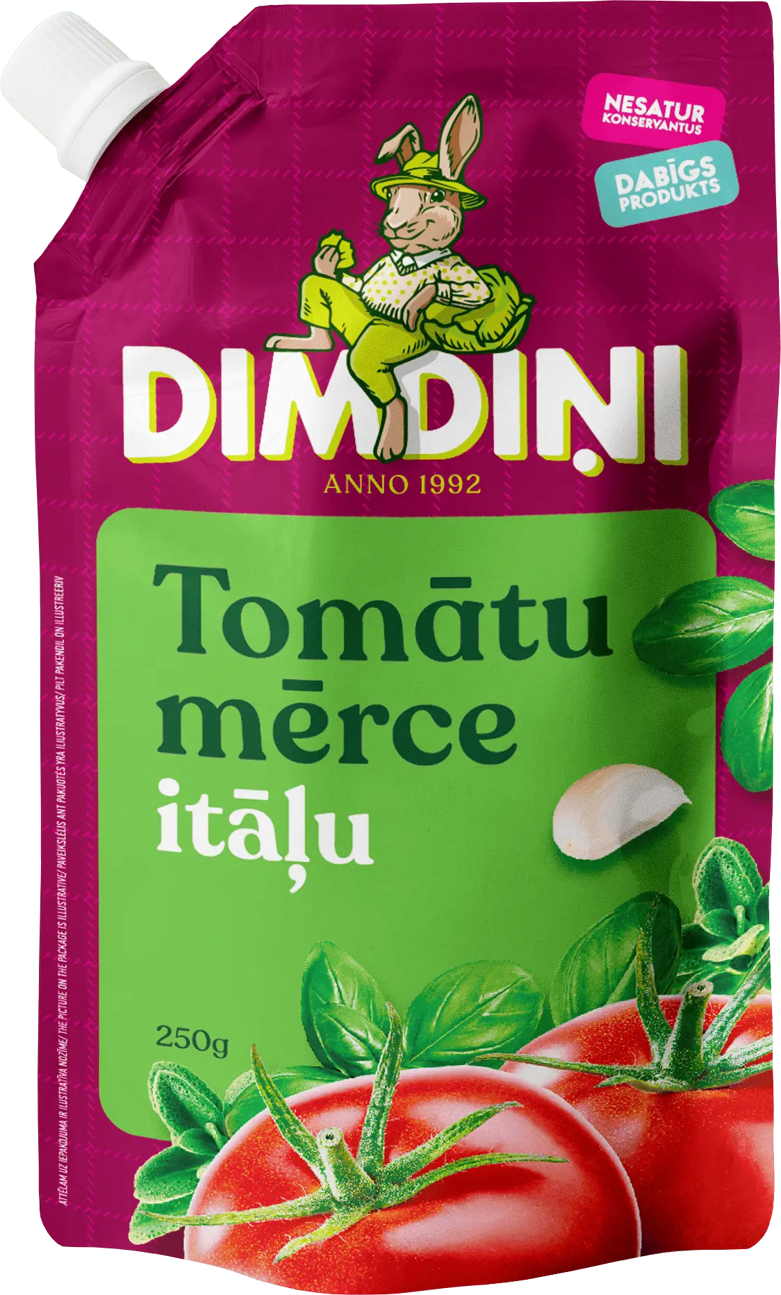 Tomātu mērce, itāļu, 250g